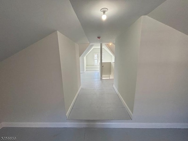 758 Somerset St Unit 2, Watchung Boro, NJ 07069 - additional living space with lofted ceiling and baseboards