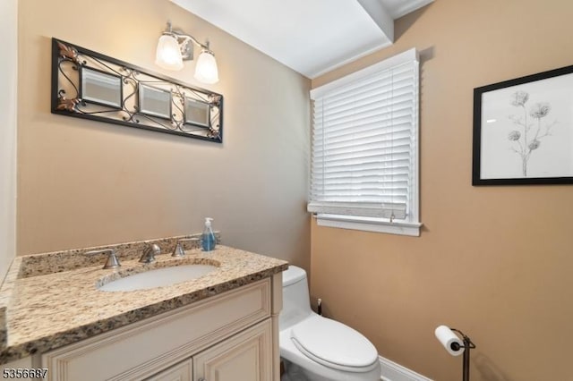 66 Skyline Dr, Morris Twp, NJ 07960 - bathroom with toilet and vanity
