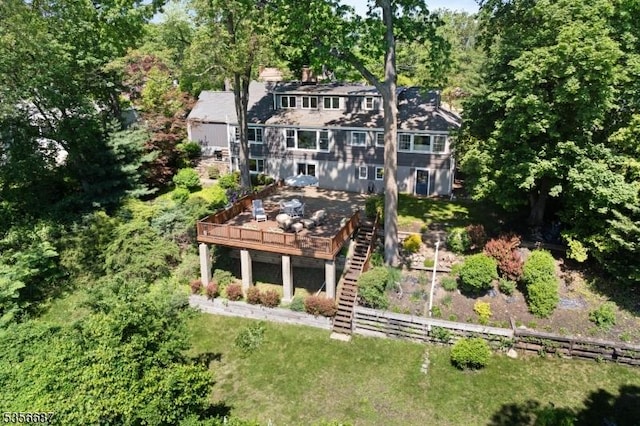 66 Skyline Dr, Morris Twp, NJ 07960 - aerial view of property and surrounding area