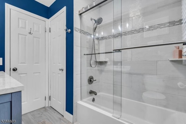 23 Andover Dr, Branchburg Twp, NJ 08853 - bathroom with combined bath / shower with glass door and vanity