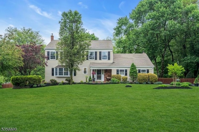 23 Andover Dr, Branchburg Twp, NJ 08853 - colonial inspired home featuring a chimney