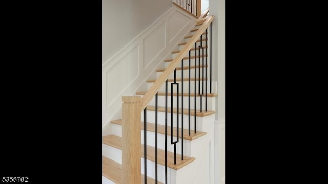 view of staircase