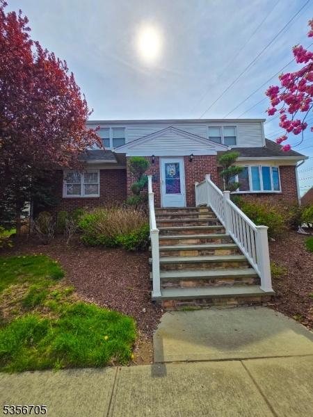 50 Newark Pl, Belleville Twp, NJ 07109 - view of front facade with brick siding