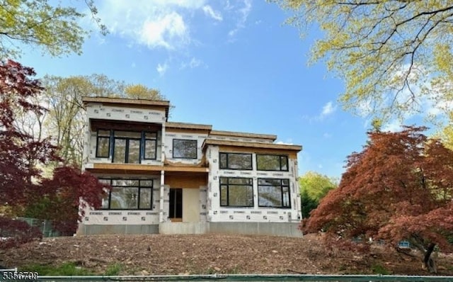 view of back of property