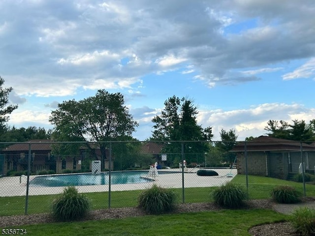 703 Nottingham Way, Raritan Twp, NJ 08822 - view of pool with a tennis court