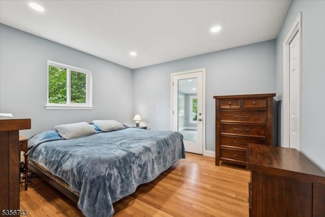 6 Cumberland Rd, Hillsborough Twp, NJ 08844 - bedroom featuring light wood-style flooring, recessed lighting, and baseboards