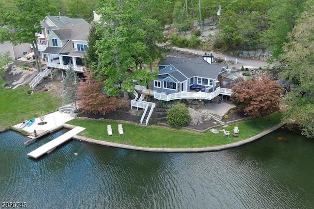 229A Squaw Trl, Hopatcong Boro, NJ 07821 - view of subject property featuring a nearby body of water
