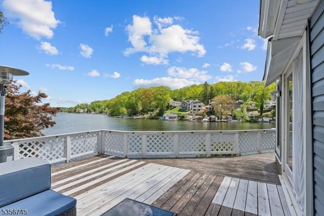 229A Squaw Trl, Hopatcong Boro, NJ 07821 - deck with a water view