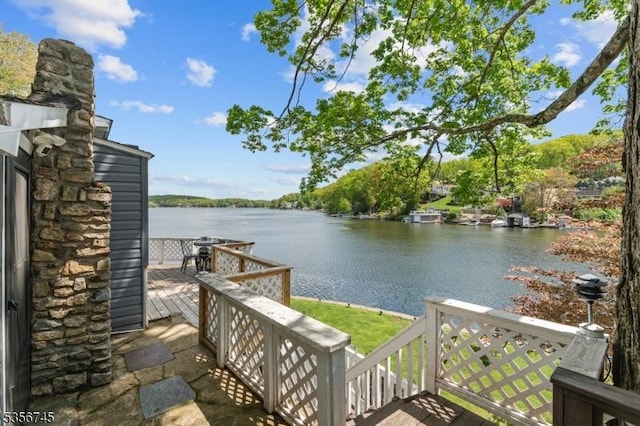 229A Squaw Trl, Hopatcong Boro, NJ 07821 - dock area with a water view