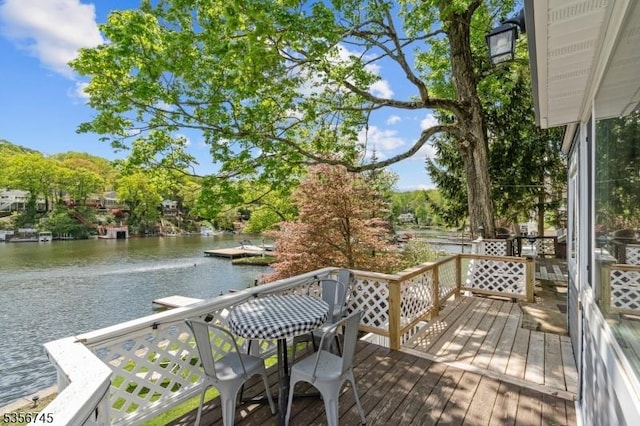 229A Squaw Trl, Hopatcong Boro, NJ 07821 - deck with a water view