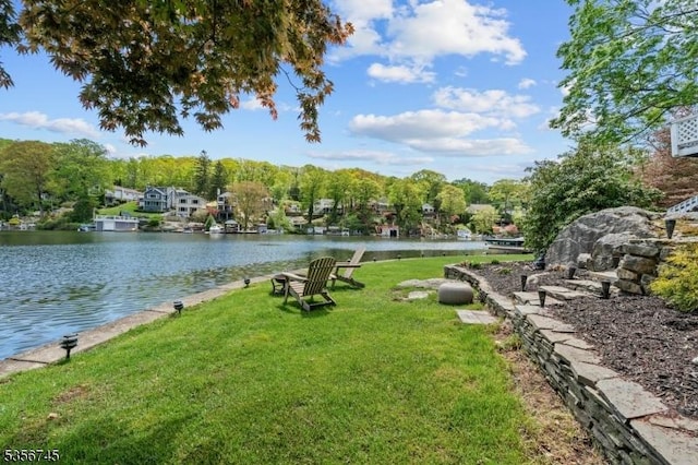 229A Squaw Trl, Hopatcong Boro, NJ 07821 - surrounding community featuring a water view and a yard