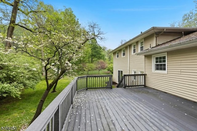 9 Copperfield Rd, Scotch Plains Twp, NJ 07076 - view of deck