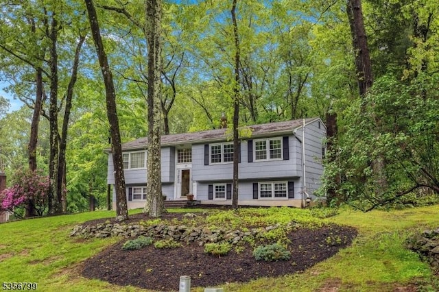 38 Nestlingwood Dr, Washington Twp, NJ 07853 - raised ranch featuring a chimney