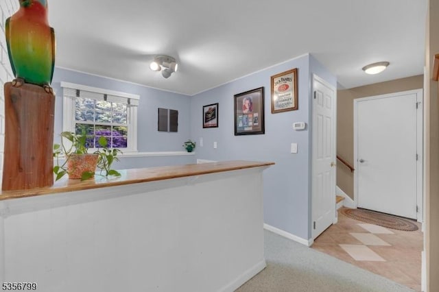 38 Nestlingwood Dr, Washington Twp, NJ 07853 - hallway with baseboards