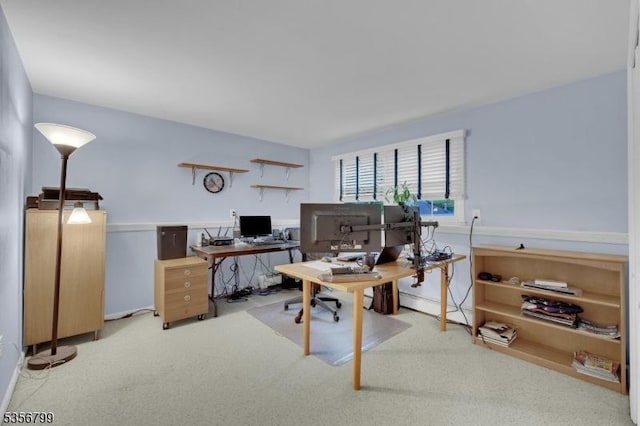 38 Nestlingwood Dr, Washington Twp, NJ 07853 - view of carpeted home office
