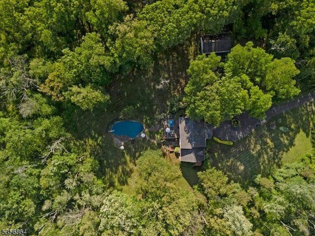 147 Liberty Corner Rd, Bernards Twp, NJ 07920 - aerial overview of property's location featuring a pool area