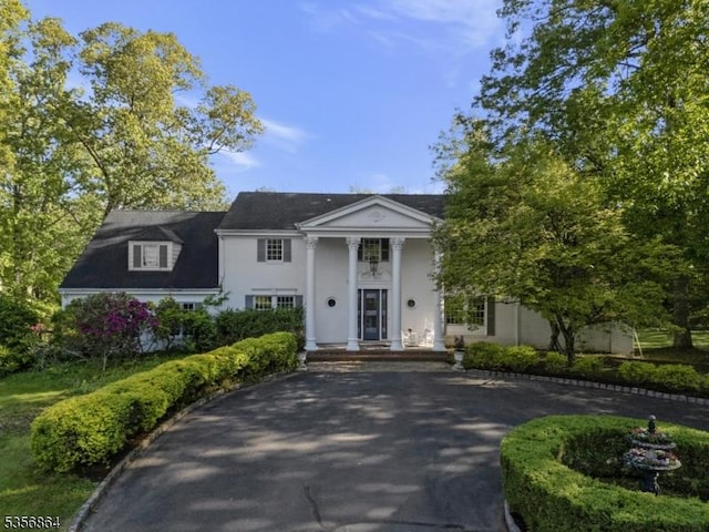 147 Liberty Corner Rd, Bernards Twp, NJ 07920 - neoclassical / greek revival house with driveway