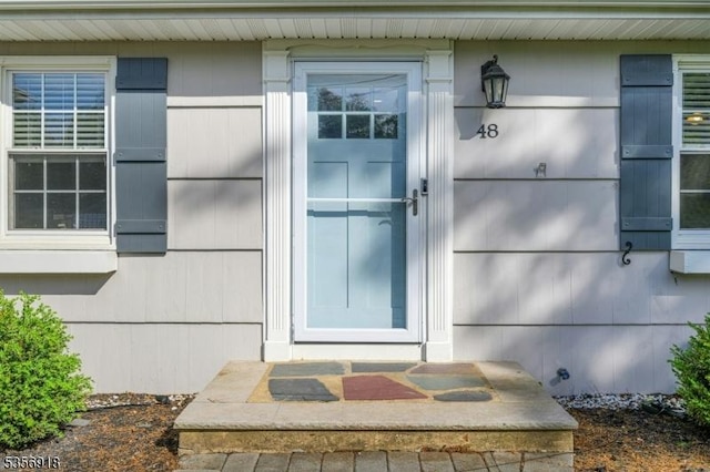 view of property entrance