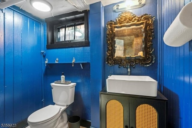 12 Harrison Ave, Montclair Twp, NJ 07042 - half bathroom featuring toilet and a sink