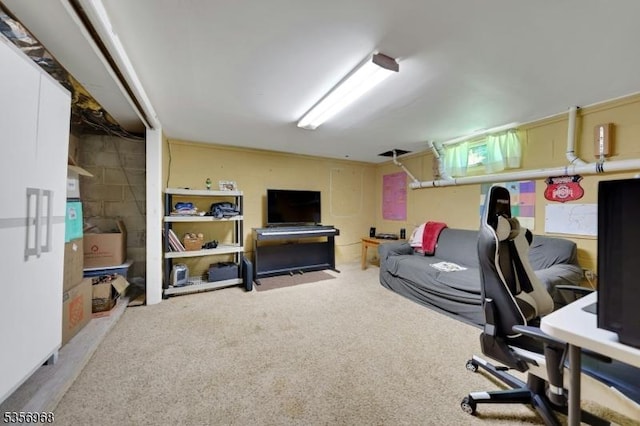 42 Mountain Ave, Mendham Boro, NJ 07945 - view of carpeted office
