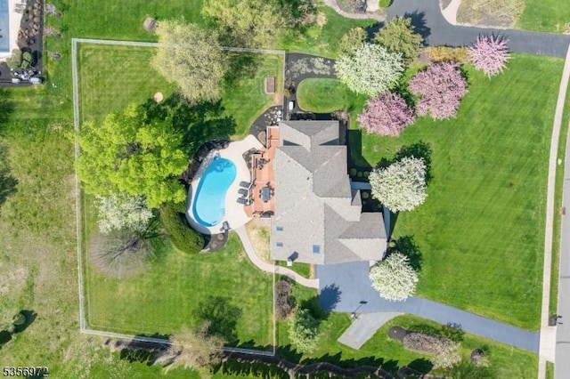 38 Southfield Dr, Montgomery Twp, NJ 08502 - aerial view of a pool