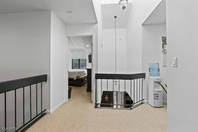 21 Stepping Rdg, North Caldwell Boro, NJ 07006 - hallway with carpet and baseboards