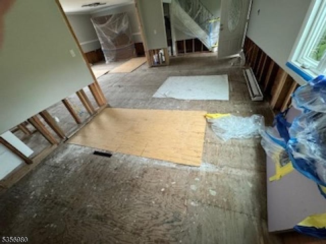 view of unfurnished living room