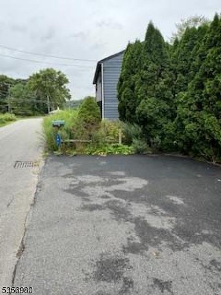 view of asphalt street