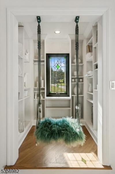 11 Kerby Ln, Mendham Boro, NJ 07945 - interior space with ornamental molding and wood finished floors