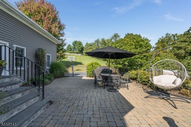 view of patio / terrace