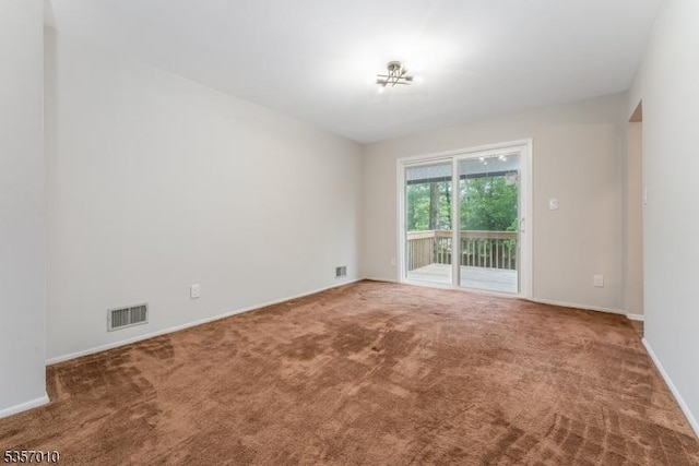 60 Dewey Ave, High Bridge Boro, NJ 08829 - carpeted spare room featuring baseboards