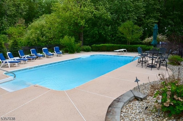 16 Dorset Ln, Andover Twp, NJ 07848 - community pool featuring a patio