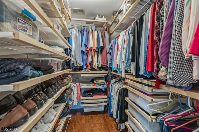 16 Dorset Ln, Andover Twp, NJ 07848 - spacious closet with wood finished floors