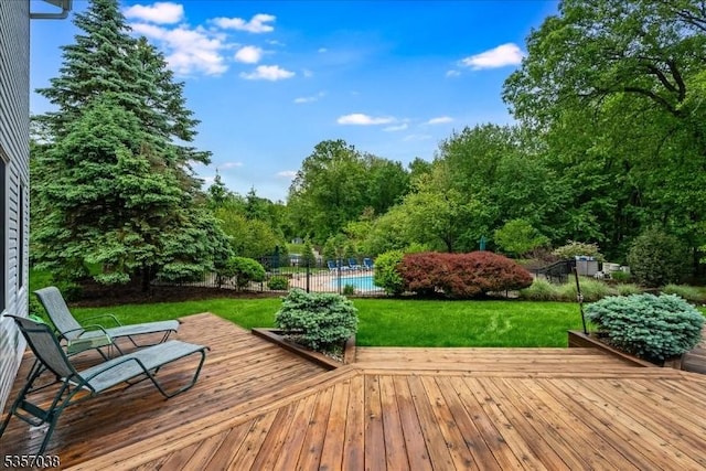 16 Dorset Ln, Andover Twp, NJ 07848 - view of wooden deck