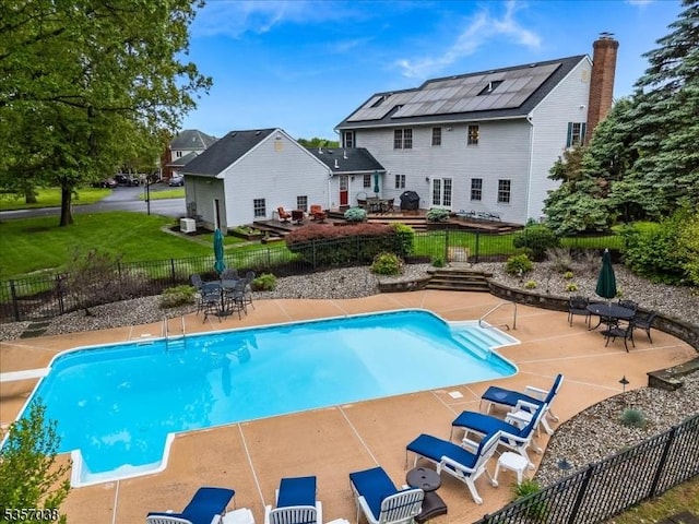 16 Dorset Ln, Andover Twp, NJ 07848 - view of pool with a patio area