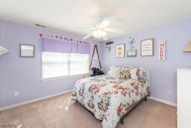 4 Ramsey Ct, Frelinghuysen Twp, NJ 07860 - bedroom with carpet flooring, baseboards, and ceiling fan