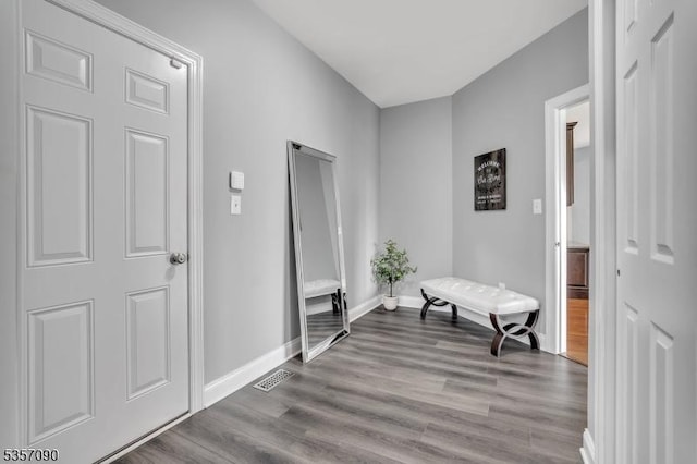 4 Frey Rd, Hillsborough Twp, NJ 08844 - corridor with wood finished floors and baseboards