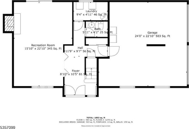 79 Lozier Rd, Mount Olive Twp, NJ 07828 - floor plan / room layout