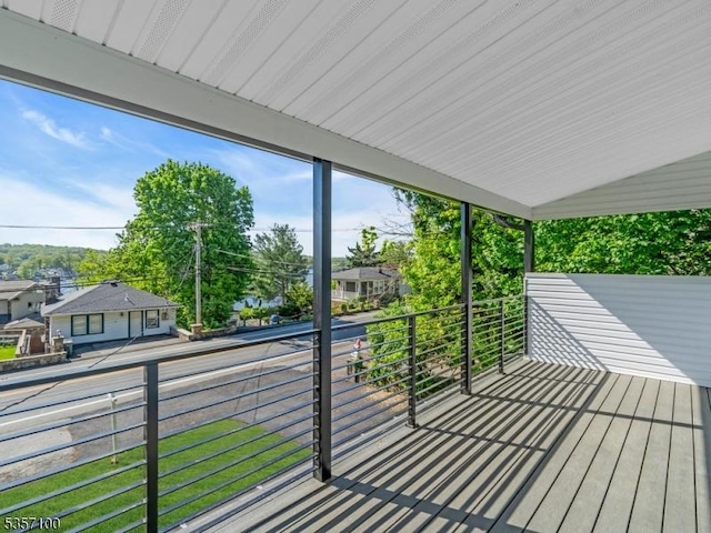 162 Lakeside Blvd, Hopatcong Boro, NJ 07843 - deck with a residential view