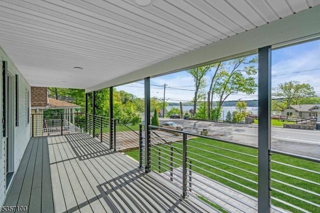 162 Lakeside Blvd, Hopatcong Boro, NJ 07843 - deck with a water view