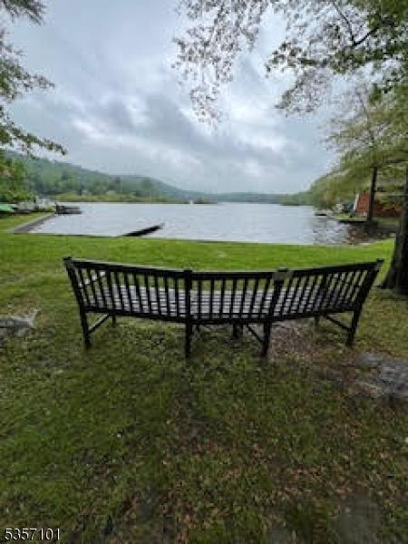 8 Oak Ave, Denville Twp, NJ 07834 - view of home's community featuring a water view and a yard