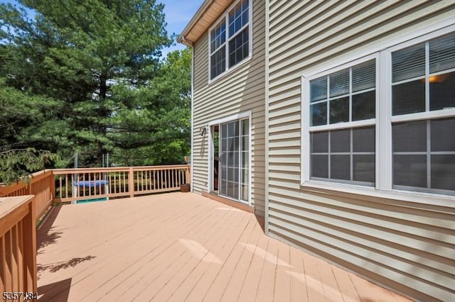 47 Nostrand Rd, Hillsborough Twp, NJ 08844 - view of wooden terrace