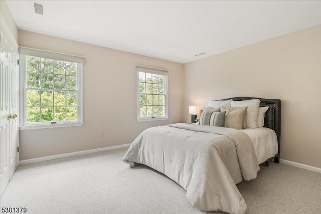 156 Fox Chase Rd, Chester Twp, NJ 07930 - bedroom with baseboards and light carpet