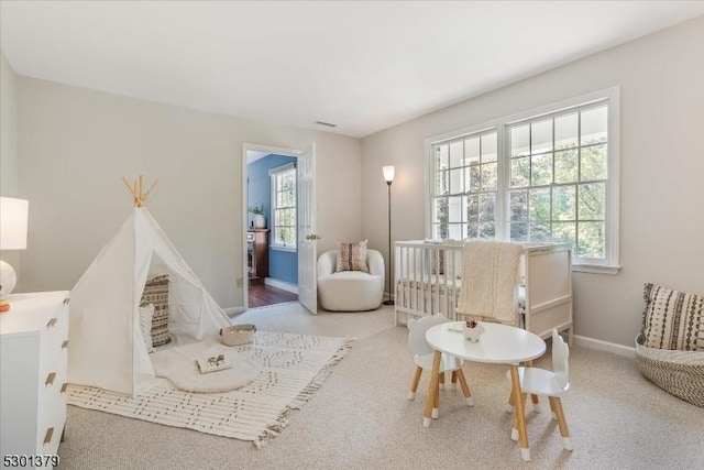 156 Fox Chase Rd, Chester Twp, NJ 07930 - carpeted bedroom featuring baseboards