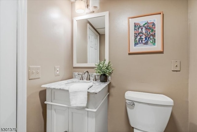 156 Fox Chase Rd, Chester Twp, NJ 07930 - half bath with vanity and toilet