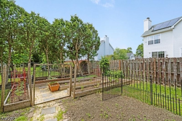 4 Cickener Rd, Hillsborough Twp, NJ 08844 - fenced backyard with a garden