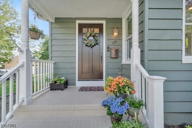 188 Watchung Ter, Scotch Plains Twp, NJ 07076 - entrance to property with a porch