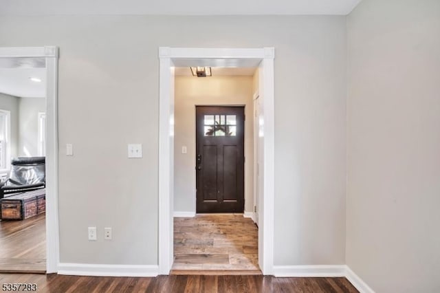 188 Watchung Ter, Scotch Plains Twp, NJ 07076 - entrance foyer featuring wood finished floors