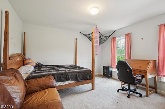 902 Sprout Hill Rd, Hampton Twp, NJ 07860 - carpeted bedroom with baseboards