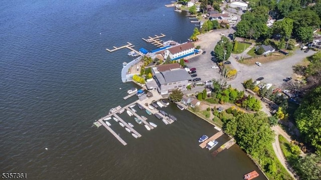 31 Cove Rd, Jefferson Twp, NJ 07849 - aerial overview of property's location featuring a large body of water